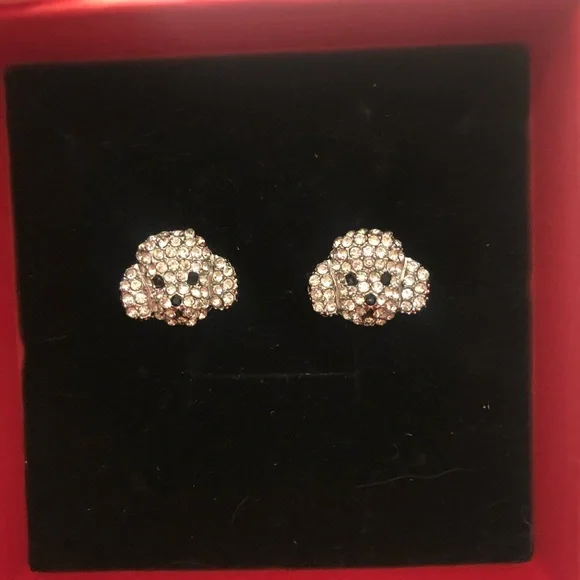 😍- 🐩 super cute push back poodle design ✨ earrings - Picture 5 of 5